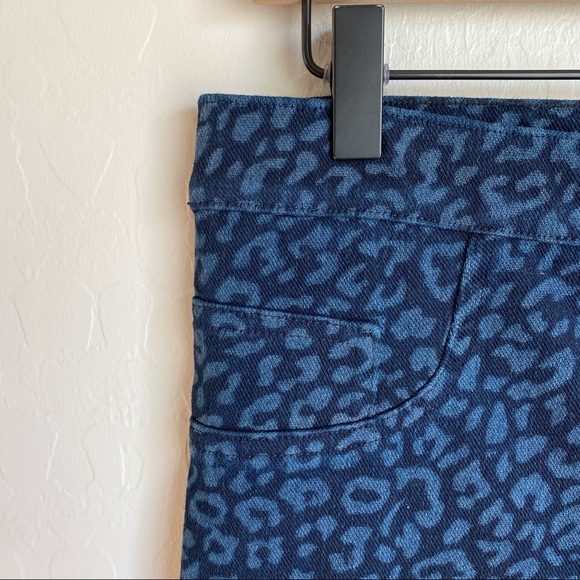 Spanx Jean ish Ankle Legging Leopard Print L - Picture 5 of 8